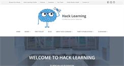 Desktop Screenshot of hacklearning.org