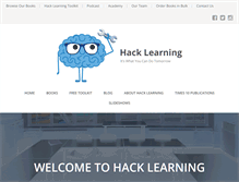 Tablet Screenshot of hacklearning.org